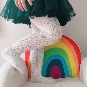 Girls Tights Princess Fishnet Cotton Baby Girl's One-Piece Pantyhose