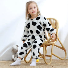 Load image into Gallery viewer, Girl Pyjamas Clothes Infant Baby Boys Girls Outfit Cow Prints Long
