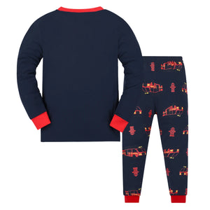 Toddler Boys Pajamas Little Kids 2 Piece Truck Pjs Sleepwear Clothes