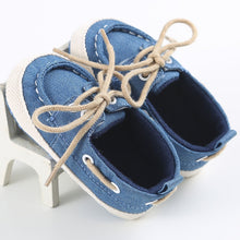 Load image into Gallery viewer, 4Solid Colors Baby Girl Boy Shoes Denim Shoes
