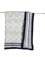 Load image into Gallery viewer, CAIRO BLUE COTTON QUILT
