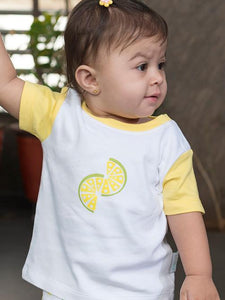 Citrus Garden: Unisex Organic Baby T-shirt