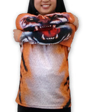 Load image into Gallery viewer, BENGAL TIGER Hoodie Chomp Shirt by MOUTHMAN®
