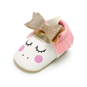Newborn Unicorn Slip on Shoes