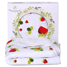 Load image into Gallery viewer, Bamboo Strawberry Hooded Towel
