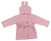 Load image into Gallery viewer, Bambini Fleece Robe With Hoodie
