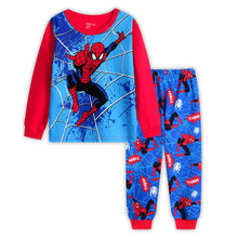 Load image into Gallery viewer, New Spider-man Boys Marvel Family Cotton Sleepwear Suit Sets Kids Long
