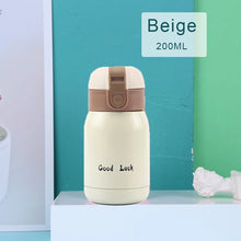 Load image into Gallery viewer, Cute Thermal Water Bottle for Children Thermos Mug with Straw and
