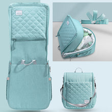 Load image into Gallery viewer, Portable Baby Diaper Bag Backpack with Changing Pad
