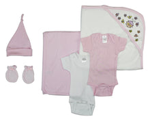 Load image into Gallery viewer, Newborn Baby Girl 6 Pc Layette Baby Shower Gift
