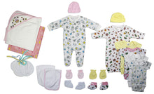 Load image into Gallery viewer, Newborn Baby Girls 20 Pc Layette Baby Shower Gift
