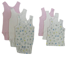 Load image into Gallery viewer, Girls Printed Tank Top Variety 6 Pack
