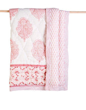 Load image into Gallery viewer, PINK CITY COTTON QUILT
