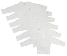 Load image into Gallery viewer, Long Sleeve Side Snap With Mittens 6 Pack
