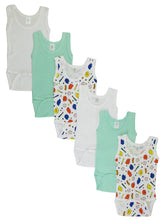 Load image into Gallery viewer, Boys&#39; Printed Tank Top 6 Pack
