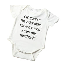 Load image into Gallery viewer, Newborn Infant Toddler Short Sleeve Romper
