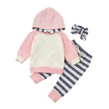 Load image into Gallery viewer, 3pcs Toddler Baby Boy Girl Clothes Set Hoodie
