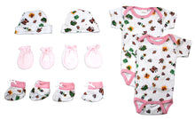 Load image into Gallery viewer, Newborn Baby Girls 8 Pc Layette Baby Shower Gift
