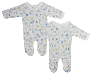 One Pack Terry Sleep & Play (Pack of 2)