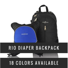 Load image into Gallery viewer, Obersee Rio Diaperbag Backpack | Detachable Bottle Cooler | Large Size
