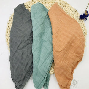 Cotton and Bamboo Swaddling Blankets