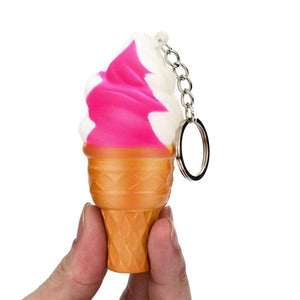 9.5cm Decorative Fun Ice Cream Squishy S Rising