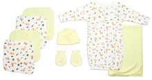 Load image into Gallery viewer, Neutral Newborn Baby 8 Pc Layette Baby Shower Gift
