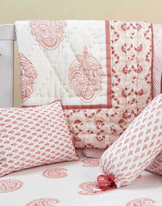 5 Pc Crib Quilt Set - Perfect Newborn Gift