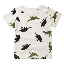 Load image into Gallery viewer, Children Baby Boys Summer Tshirt Cartoon Dinosaur

