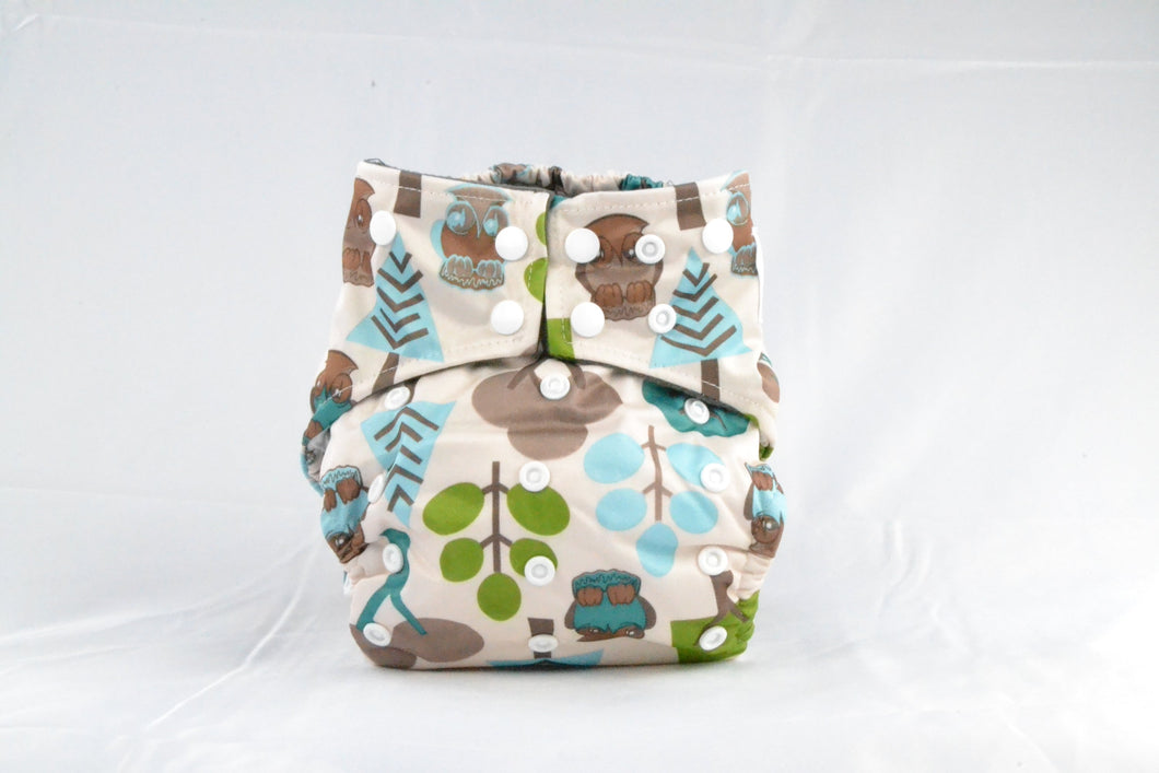 Earthlie Cloth Diaper - Forest