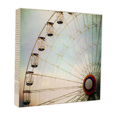 Load image into Gallery viewer, Ferris Wheel 5x5 Art Block
