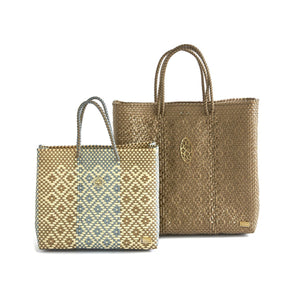 GOLD TOTE BAGS