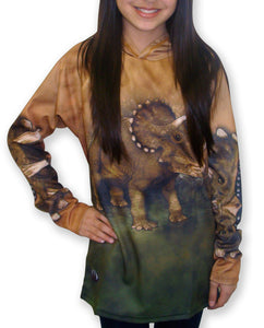 TRICERATOPS Hoodie Sport Shirt by MOUTHMAN®