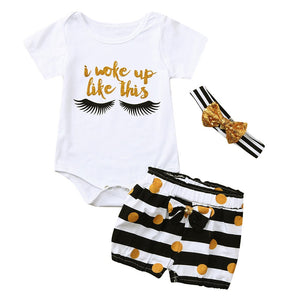 Summer Newborn Infant Baby Girl Boy Clothes