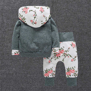 New 2pcs Baby Girl Clothes Set