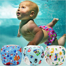 Load image into Gallery viewer, Newborn Baby Swimwear Adjustable Swim Diaper

