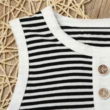 Load image into Gallery viewer, Newborn Infant Baby Boy Clothes Set Summer Striped
