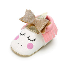 Load image into Gallery viewer, Newborn Unicorn Slip on Shoes
