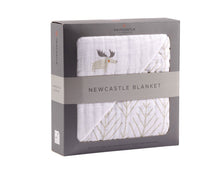 Load image into Gallery viewer, Mister Moose and Forest Arrow Newcastle Blanket
