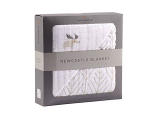 Mister Moose and Forest Arrow Newcastle Blanket