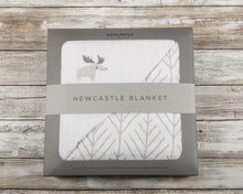 Load image into Gallery viewer, Mister Moose and Forest Arrow Newcastle Blanket
