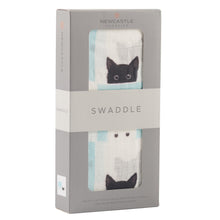 Load image into Gallery viewer, Peek-A-Boo Cats Swaddle
