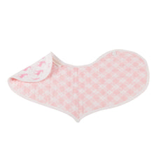 Load image into Gallery viewer, Pop of Pink Heart Bibs Set of 2
