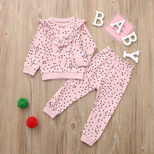 Load image into Gallery viewer, Winter Infant Baby Clothes Christmas Toddler Kids Baby Girl Polka Dot

