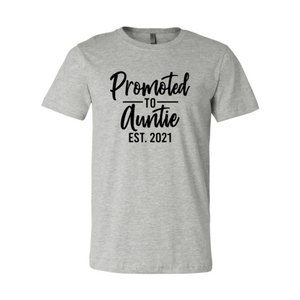 Promoted To Auntie Shirt