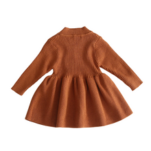 Load image into Gallery viewer, Kimmie Sweater Dress~Rust
