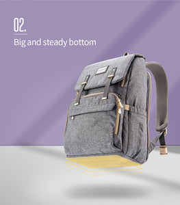 Large Capacity Nappy Bag Travel Backpack