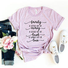 Load image into Gallery viewer, Family, Crazy, Loud, Love Shirt
