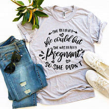 Load image into Gallery viewer, She Was Really Pregnant T-shirt
