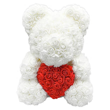 Load image into Gallery viewer, Love Heart Rose Bear
